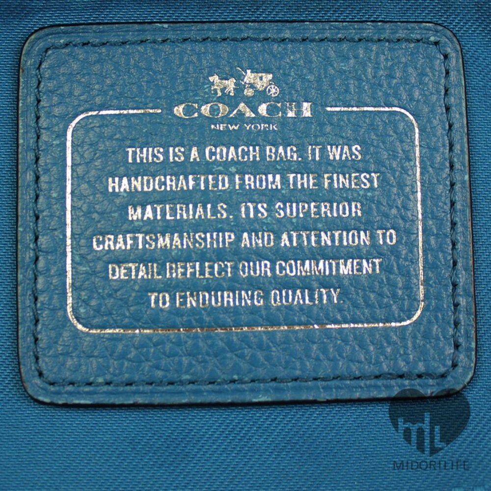 COACH Sophia Polished Pebbled Leather Tote - Picture 9 of 15